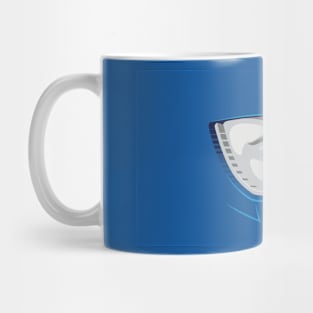 Blue Dinosaur Hero - Transformed! Mug